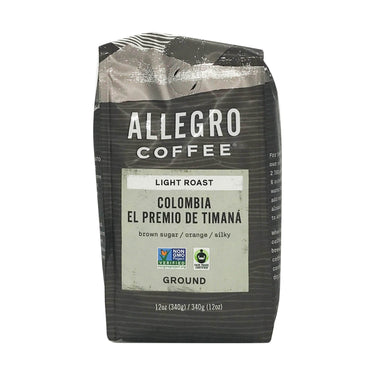 Allegro Coffee, Coffee Colombia El Premio De Timana Ground, 12 Ounce